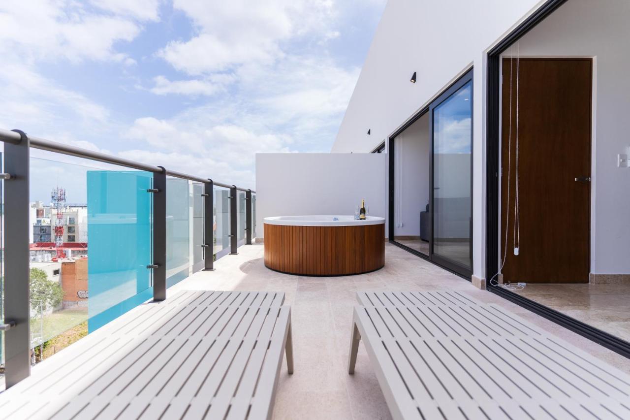 New & Equipped Apartment Steps From The Beach With Pool Jacuzzi By Yeah Playa del Carmen Exterior photo